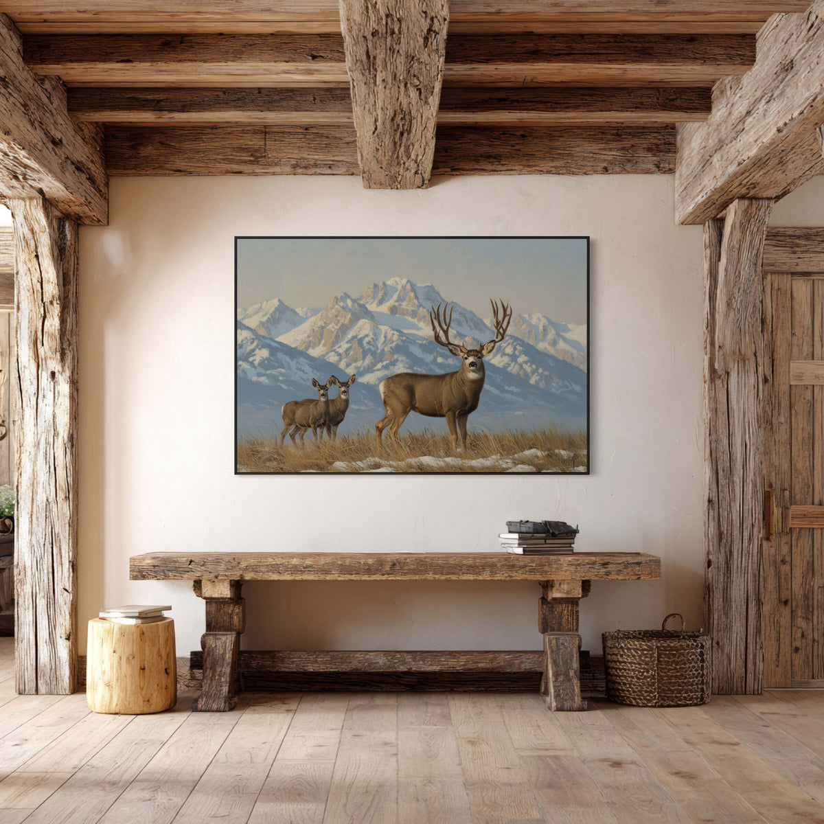 Majestic Buck and Companions