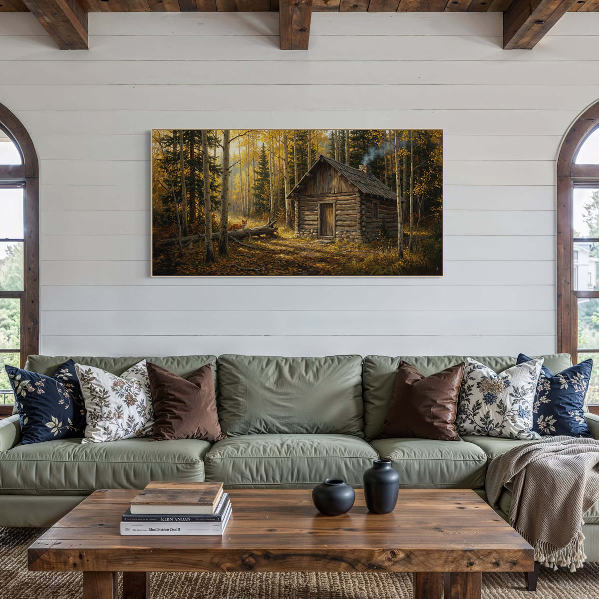 Morning in the Birch Forest