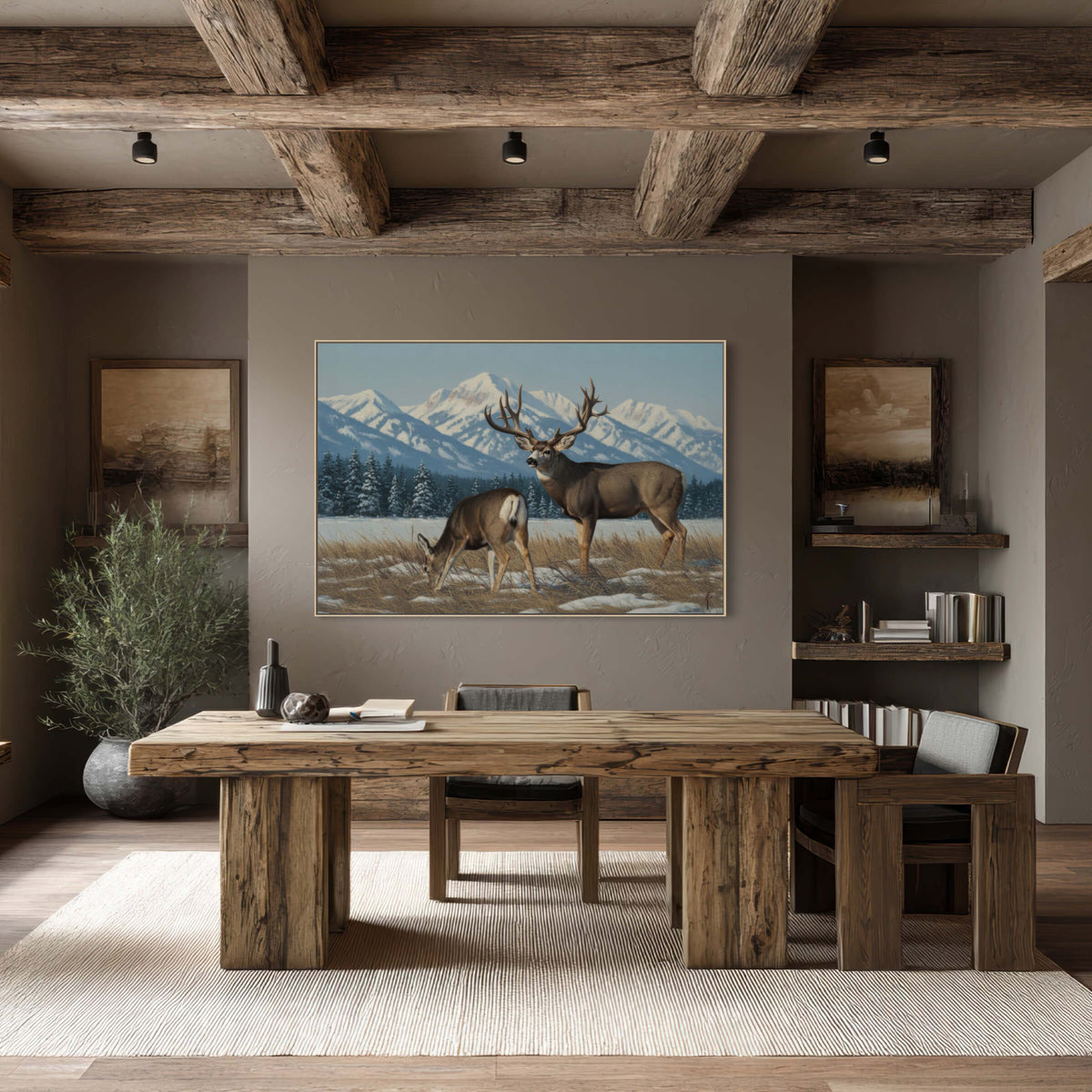 Alpine Winter Pair