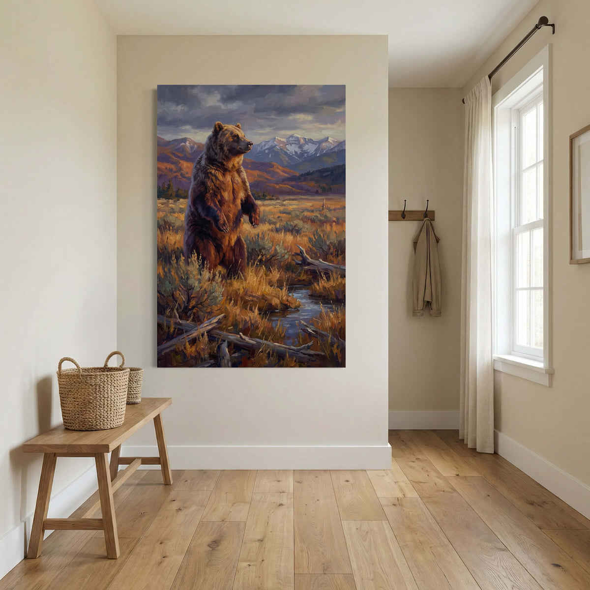 Grizzly in Evening Light