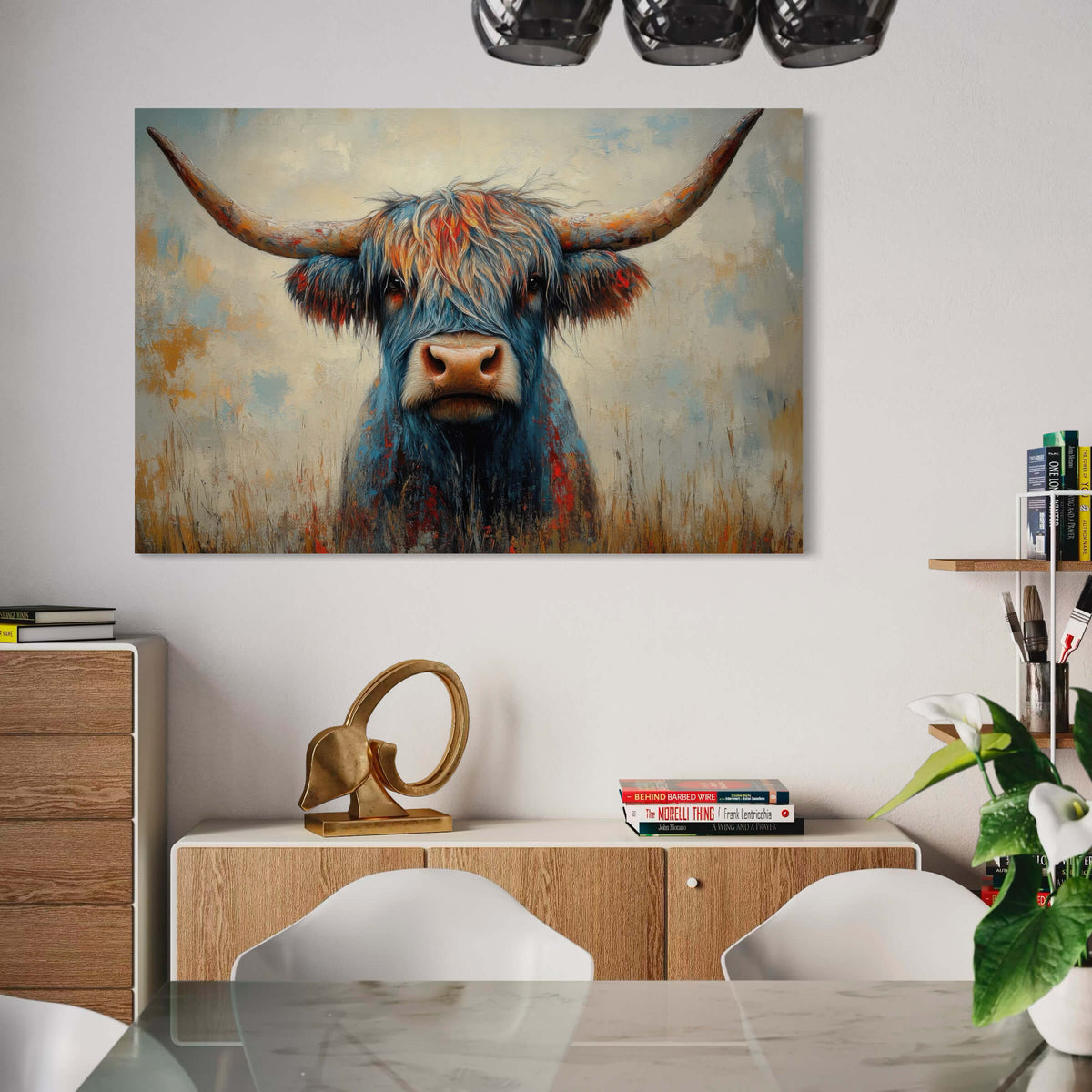 Expressive Spirit Highland Cow