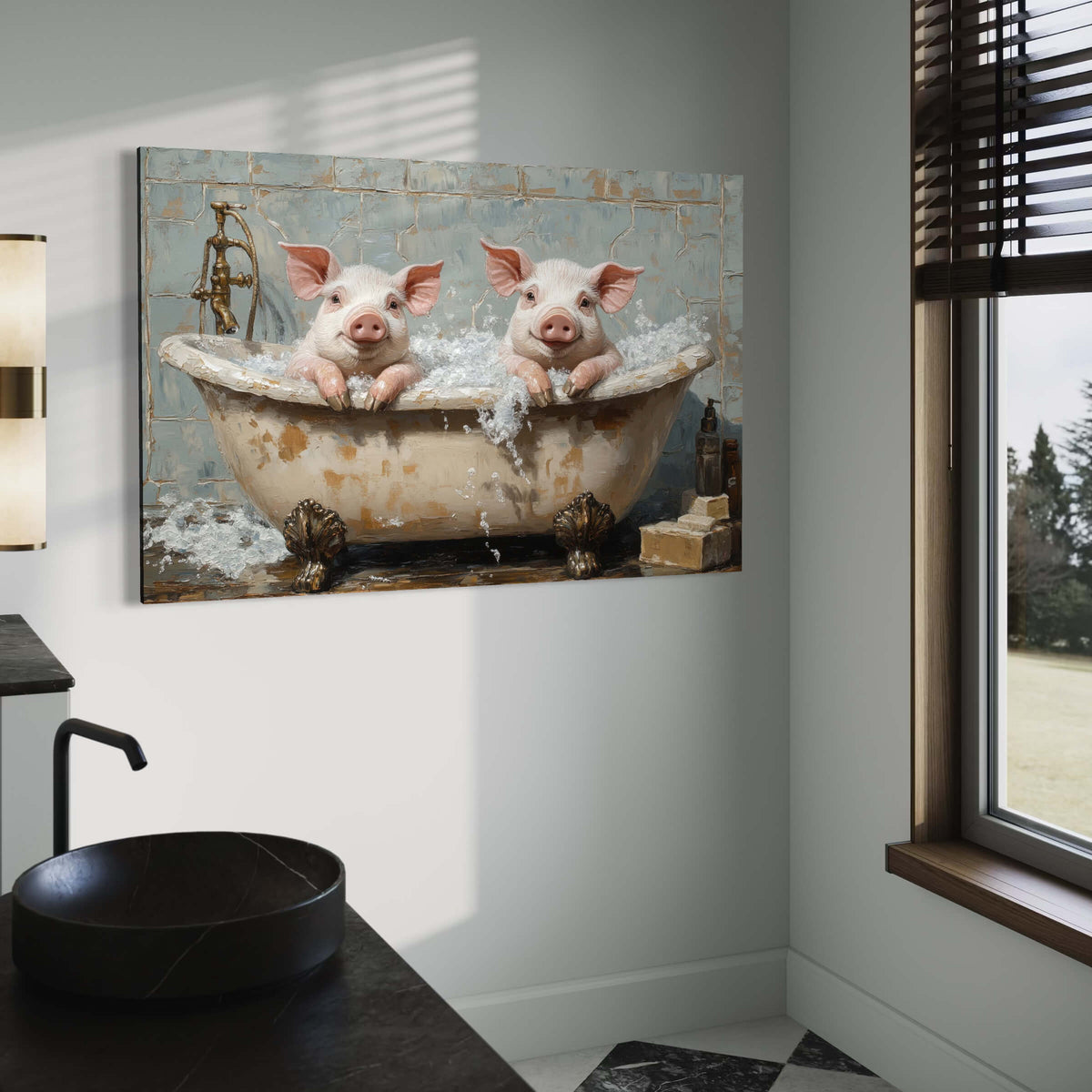Squeaky Clean Piglets