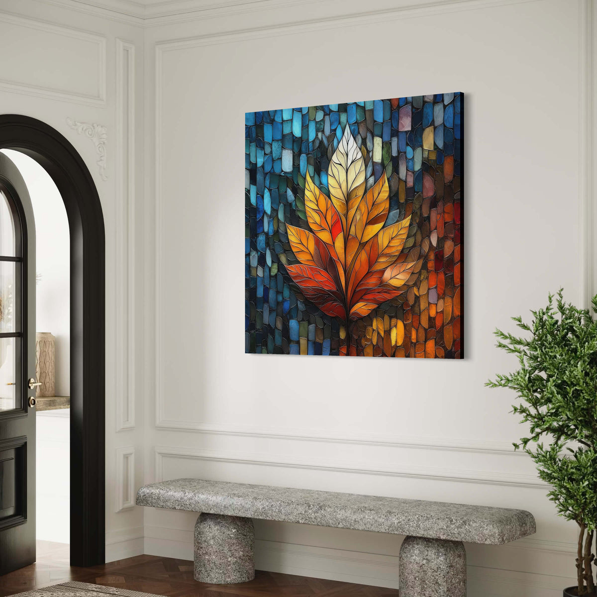 Autumn Flame in Mosaic