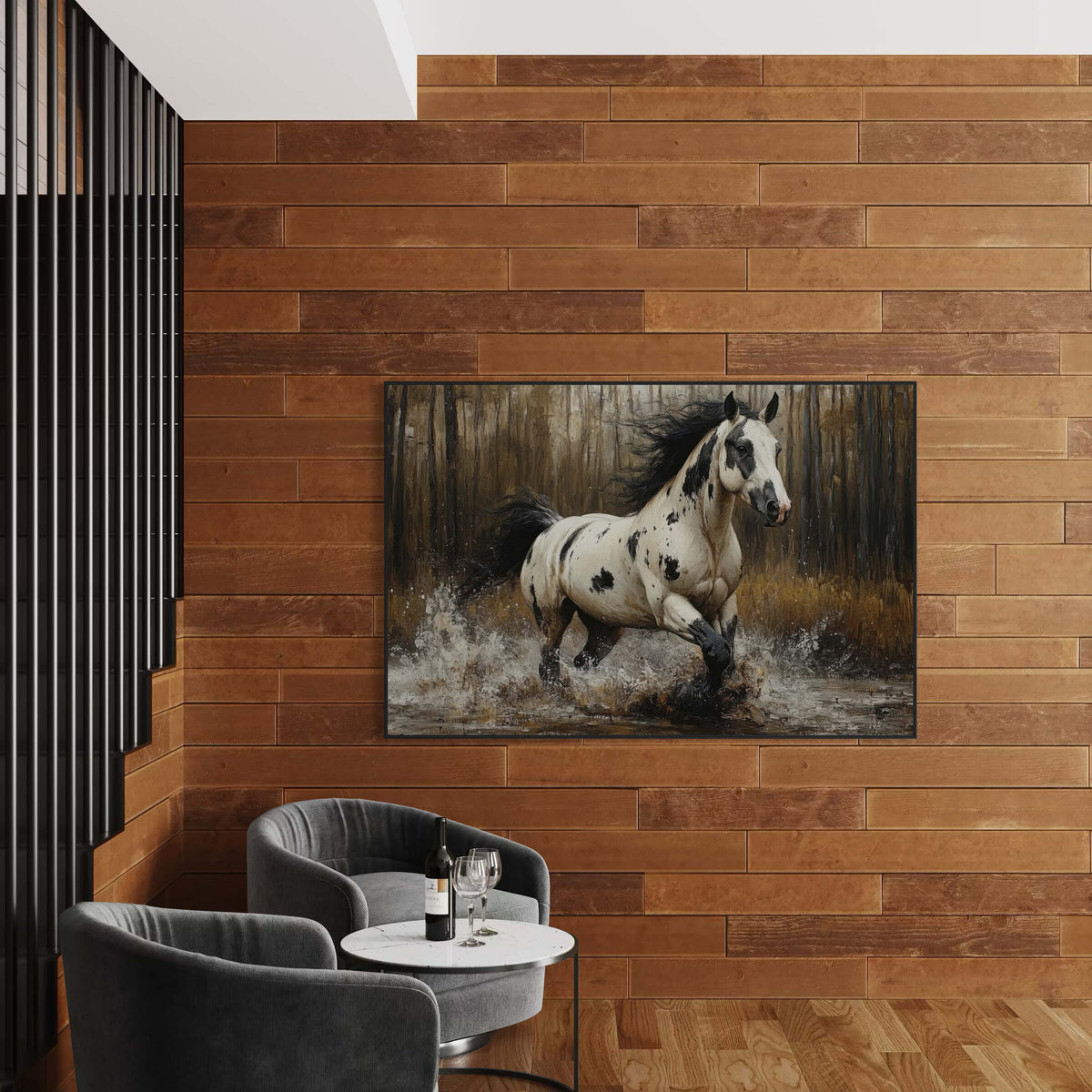 River Crossing Horse