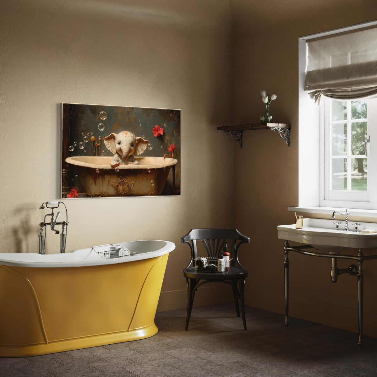 The Royal Bath Elephant