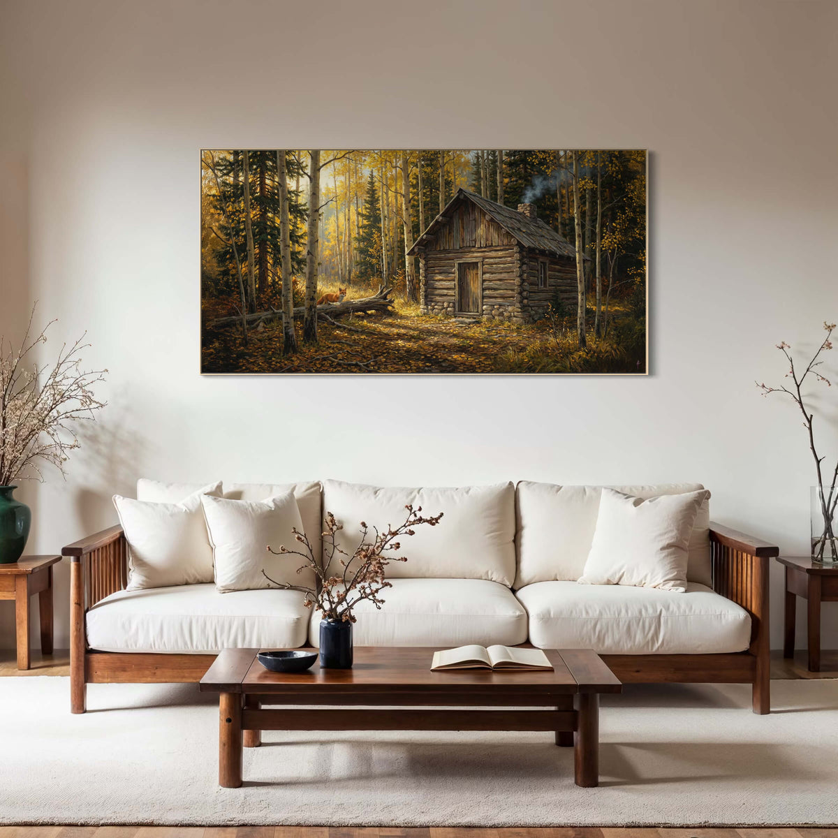 Morning in the Birch Forest