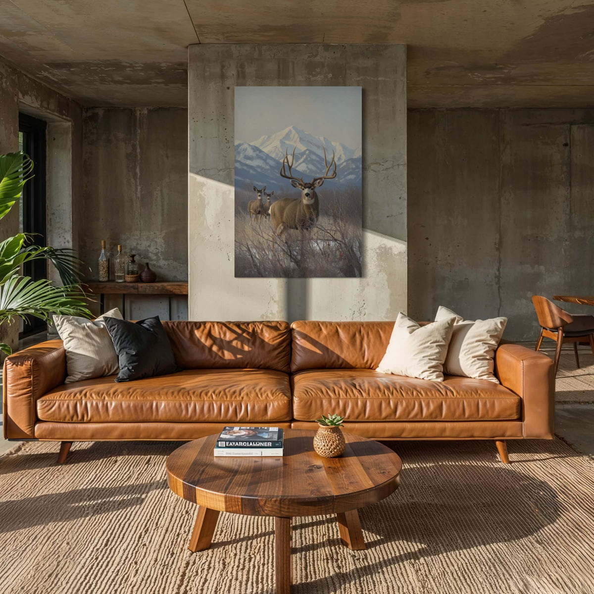 Burris Buck Before the Peaks Wall Art