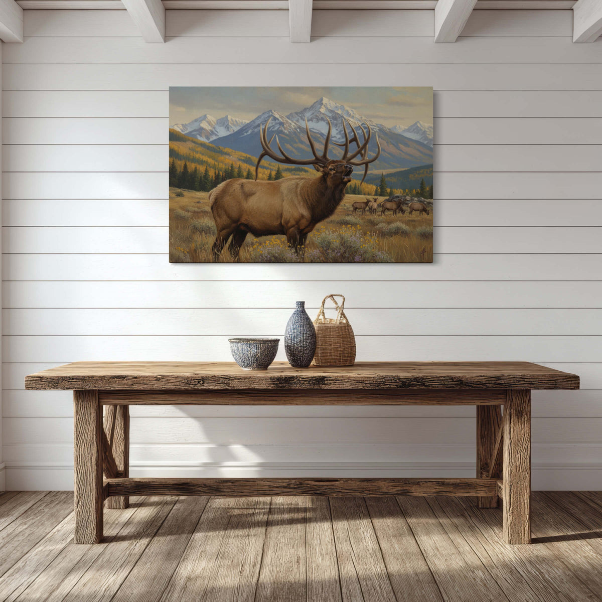 Rocky Mountain Monarch Elk