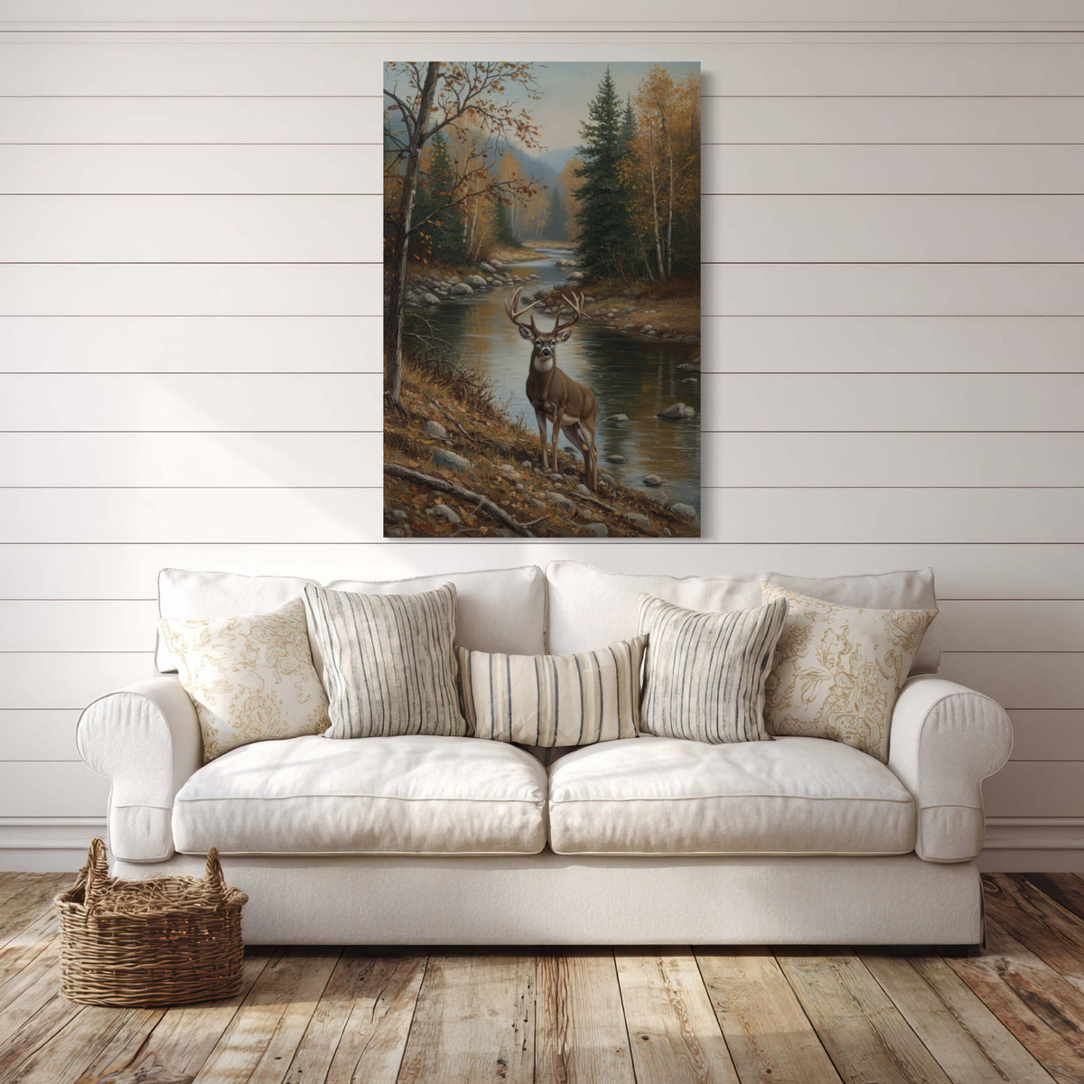 Tranquil Woodland Buck