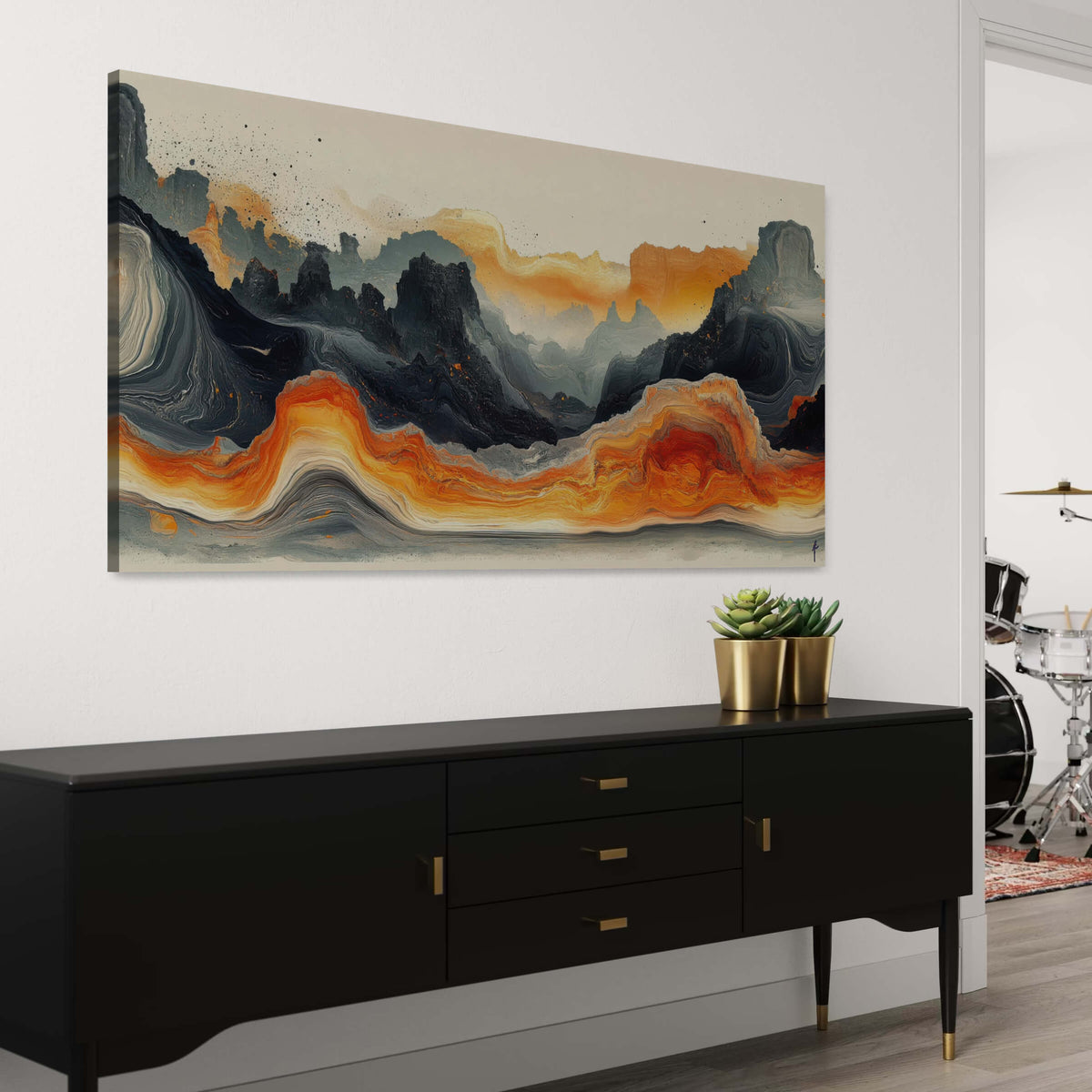 Molten Horizons