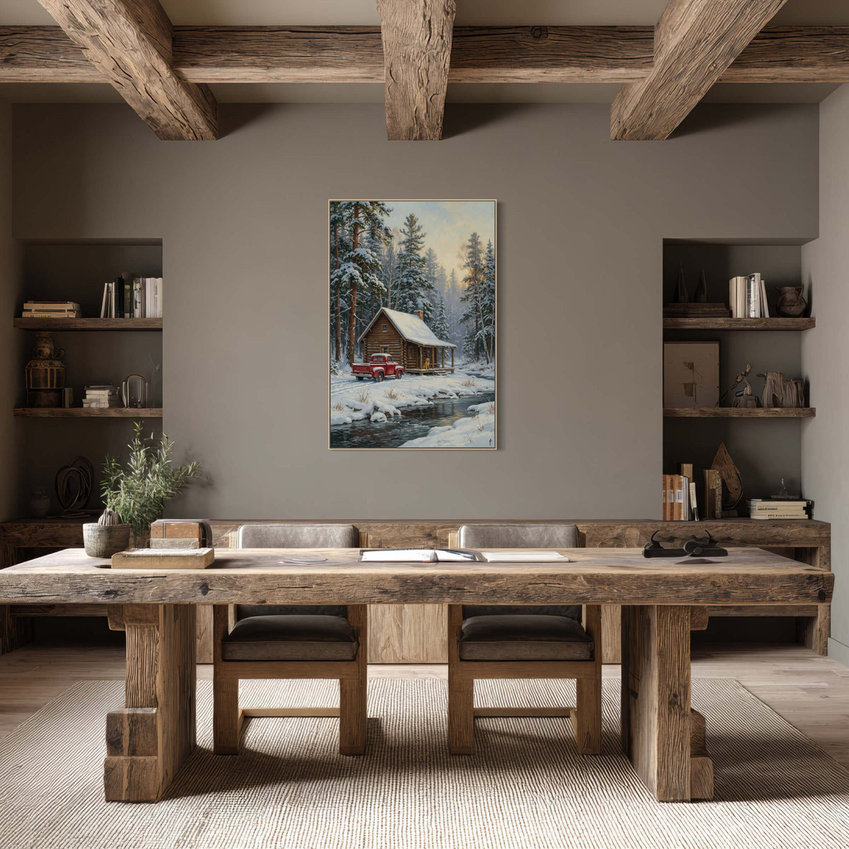Creek Side Winter Home