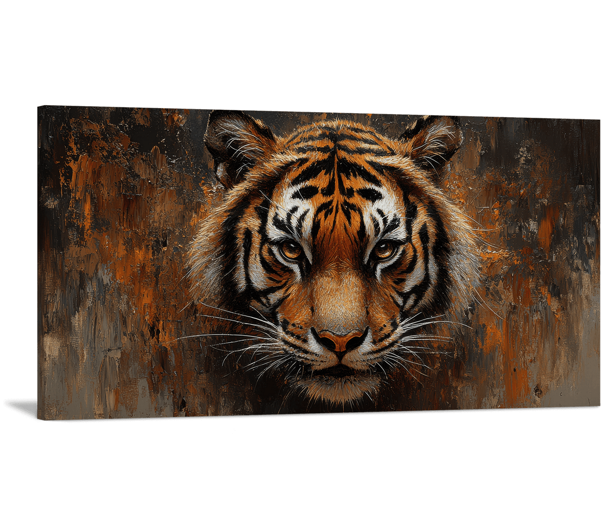Portrait in Rust Tiger