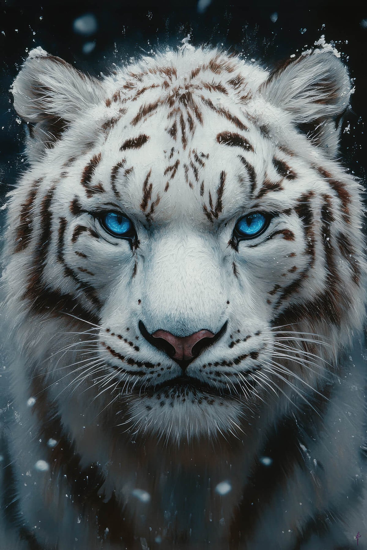 Blizzard's Heart White Tiger