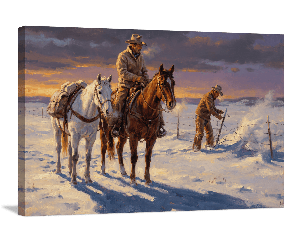 Mending Fences at Sundown