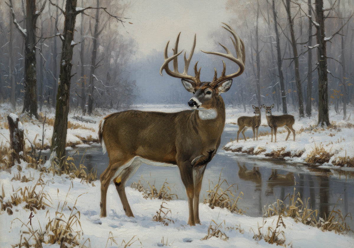 Guardian of the Snowy Stream
