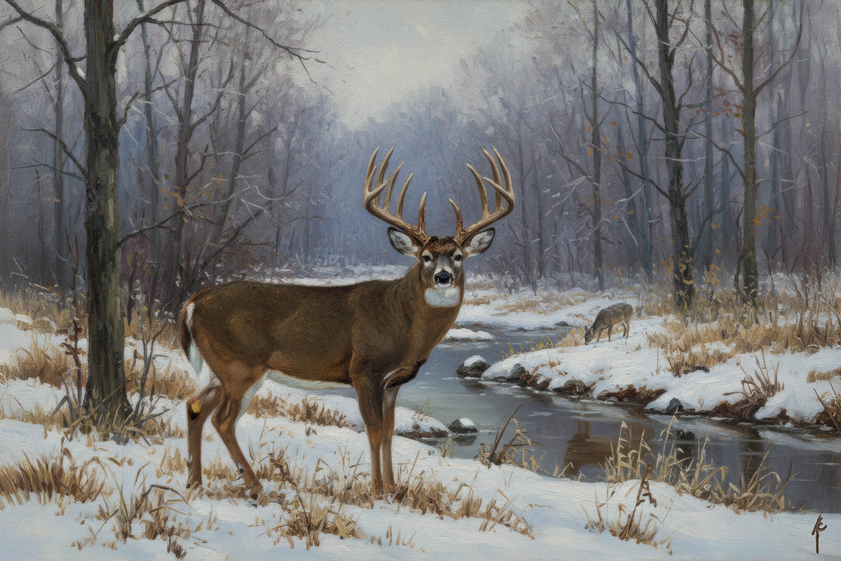 Forest Creek in Winter