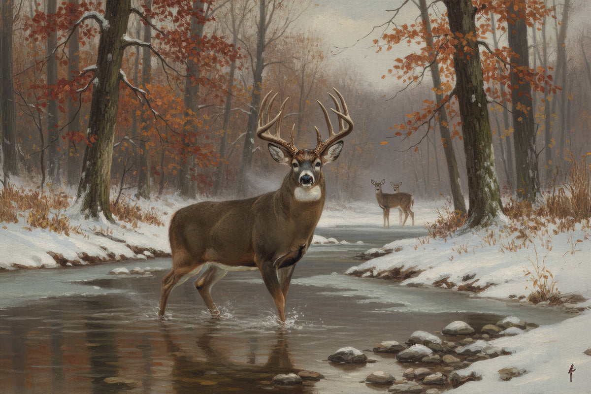 Buck in the Shallows